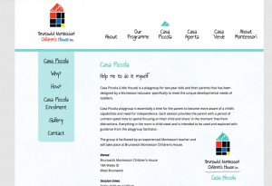 Brunswick Montessori Web Design
